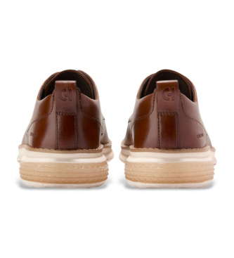 Cole Haan Energyweave Oxfords leather loafers brown