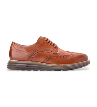 Cole Haan Skórzane mokasyny Originalgrand Remastered Win w kolorze brązowym