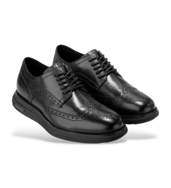 Cole Haan Originalgrand Remastered Win leren mocassins zwart