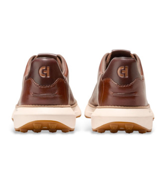 Cole Haan Sneaker Grandpro Ashland Laser Perf in pelle marrone