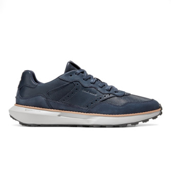 Cole Haan Grandpro Ashland Runner leather trainers blue