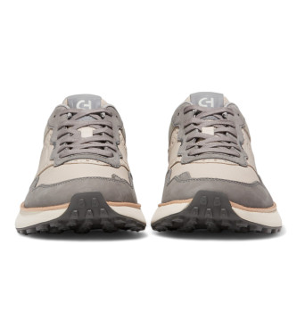 Cole Haan Grandpro Ashland Runner usnjeni čevlji sive barve
