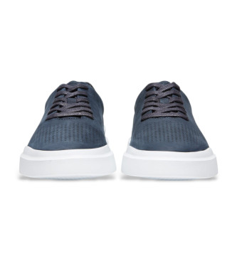 Cole Haan Scarpe in pelle tagliata al laser GrandPro Rally blu navy