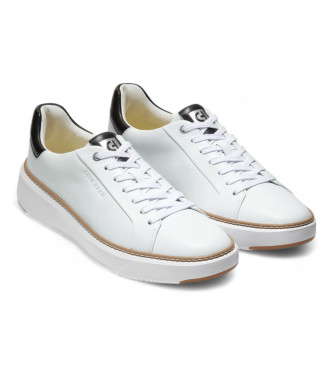 Cole Haan Chaussures en cuir Grandpro Topspin blanc