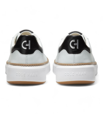Cole Haan Sneaker Grandpro Topspin in pelle bianca