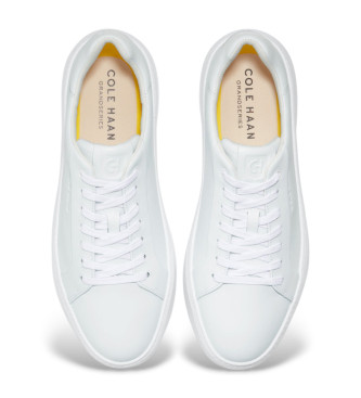 Cole Haan Scarpe in pelle bianca GrandPro Topspin