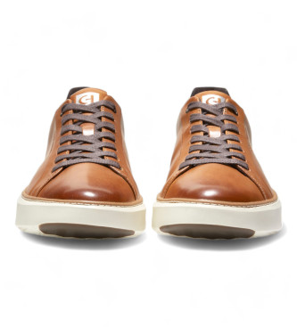Cole Haan Chaussures Grandpro Topspin en cuir marron