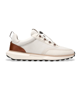 Cole Haan Granpro off-white leather trainers