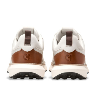 Cole Haan Granpro off-white leather trainers