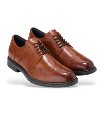 Cole Haan GrandFlex bruin leren oxford schoenen