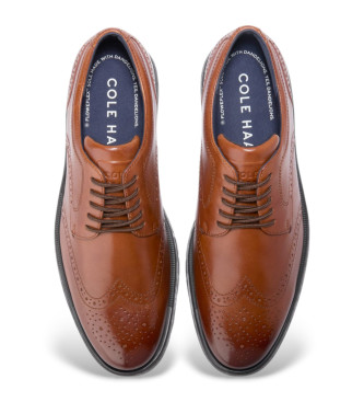 Cole Haan GrandFlex bruin leren oxford schoenen