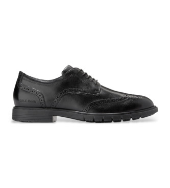 Cole Haan GrandFlex usnjeni čevlji oxford črne barve