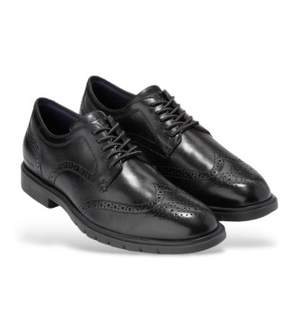 Cole Haan GrandFlex leather oxford shoes black