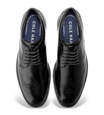 Cole Haan GrandFlex leather oxford shoes black