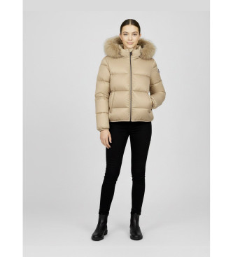 Colmar Beige glnzende Daunenjacke