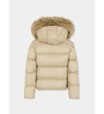 Colmar Beige glnzende Daunenjacke