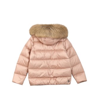 Colmar Abrigo reversible Fur rosa