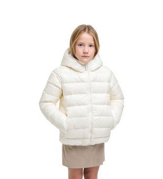 Colmar Beige Real Fur Edge reversible coat
