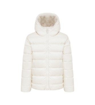 Colmar Beige Real Fur Edge reversible coat
