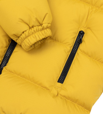 Colmar Down jacket with hood yellow