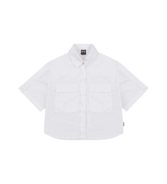 Colmar White crop shirt