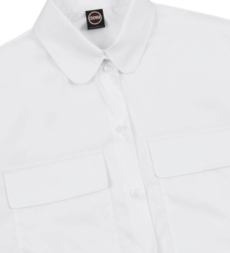 Colmar White crop shirt