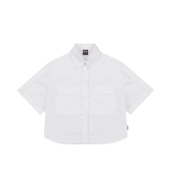 Colmar White crop shirt