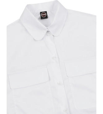 Colmar White crop shirt