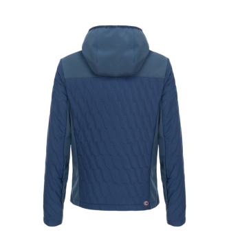 Colmar Quilted jacket with blue stitching