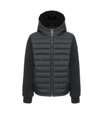 Colmar Giacca con maniche in peluche nero