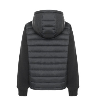 Colmar Giacca con maniche in peluche nero