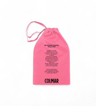 Colmar Quilted windbreaker jacket pink