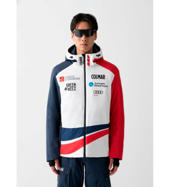 Colmar Fransk landsholdsskijakke hvid, bl, rd