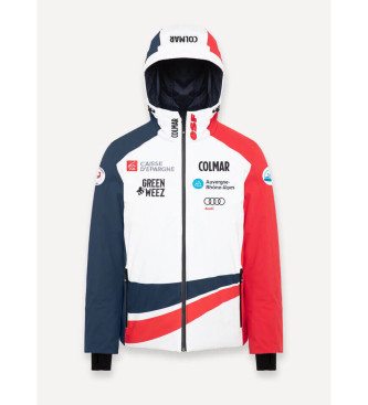 Colmar Fransk landsholdsskijakke hvid, bl, rd
