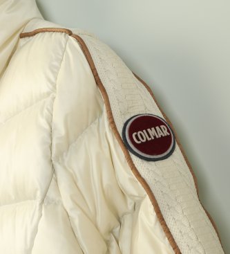 Colmar Broken white Heritage down jacket with high collar