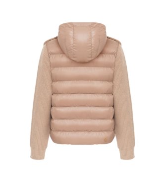 Colmar Braune Hybridjacke aus Kunstleder