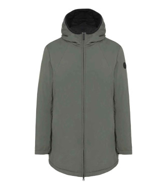 Colmar Lang grn elastisk jakke