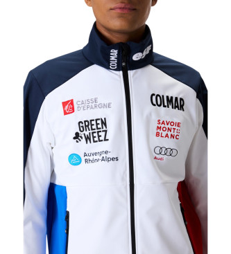 Colmar Fransk landsholdsjakke i softshell, hvid