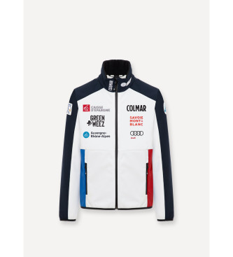 Colmar Fransk landsholdsjakke i softshell, hvid