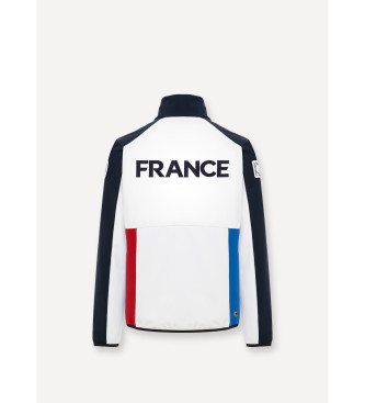 Colmar Fransk landsholdsjakke i softshell, hvid