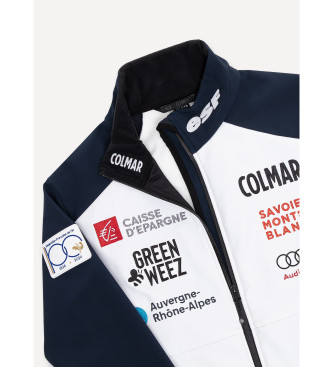 Colmar Fransk landsholdsjakke i softshell, hvid