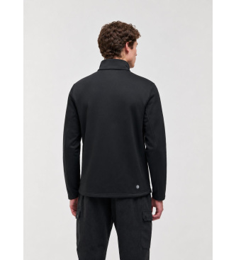 Colmar Elastisches Ski-Fleece mit Halbreißverschluss schwarz
