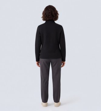 Colmar Forro polar en jacquard negro