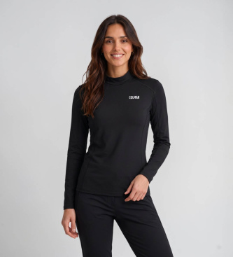 Colmar Schwarzer elastischer Thermo-Skipullover