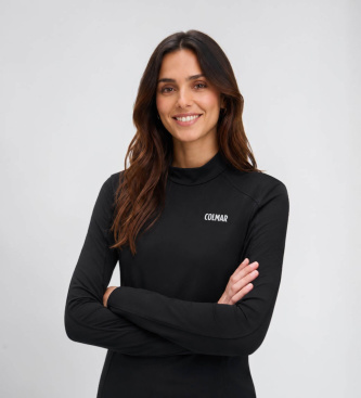 Colmar Schwarzer elastischer Thermo-Skipullover