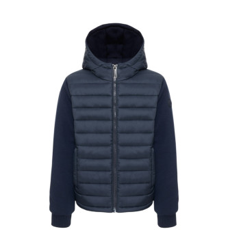 Colmar Giacca con maniche in peluche blu