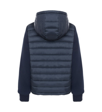 Colmar Giacca con maniche in peluche blu