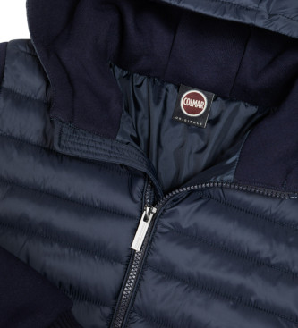 Colmar Giacca con maniche in peluche blu