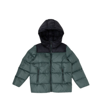 Colmar Plum�fero bicolor con capucha verde