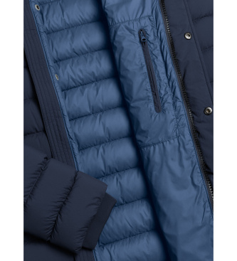 Colmar Down jacket with navy side openings